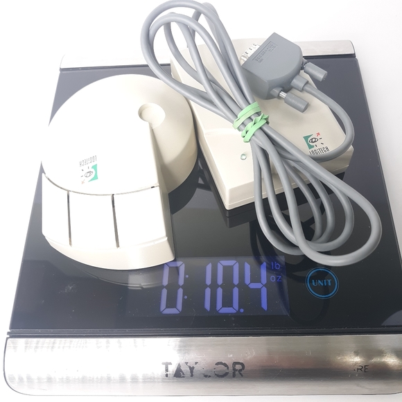 Rare 1990 Vintage Logitech Cordless Radio Mouse Mouseman w/ Receiver M-RA12No - Picture 5 of 13